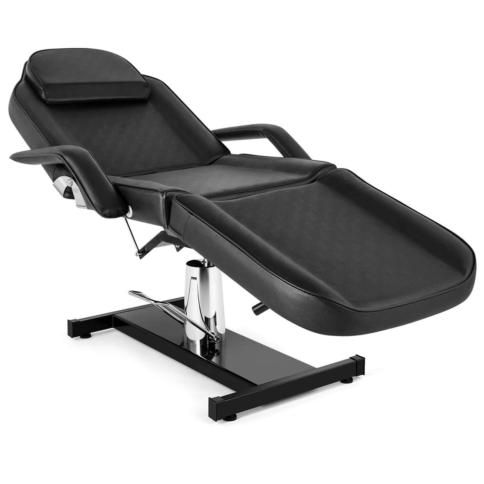 OmySalon SBWP 73in 360 Degree Rotating Hydraulic Height Adjustable Facial Massage Bed